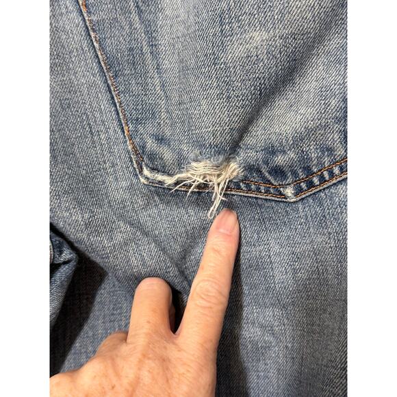 Earnest Sewn x Lacoste KYRRE Jeans 31 Made in USA Collab Street Style Y2K - Picture 7 of 13